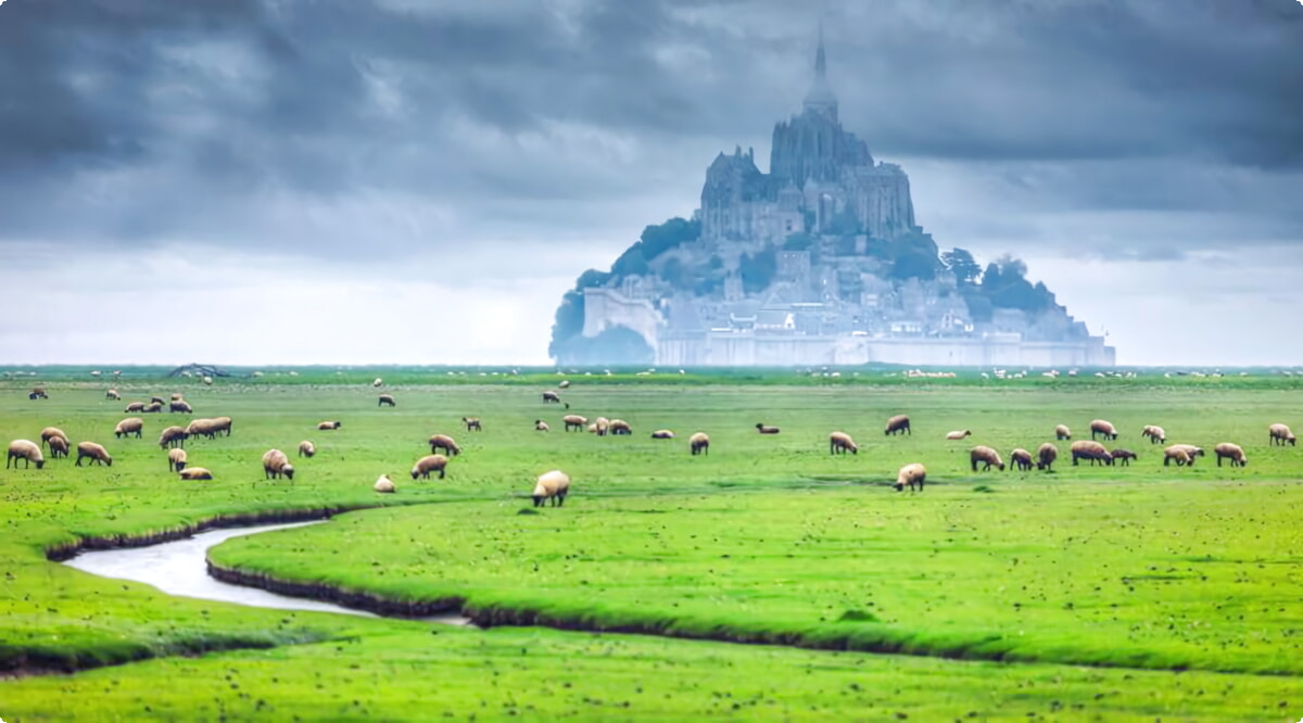 Jaké jsou nejoblíbenější volby vozidel v Le Mont-Saint-Michel?